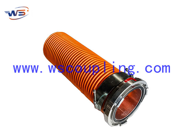  PVC suction hose+Storz coupling +Spiral clamp