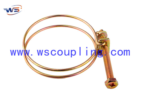  Double steel wire clamp